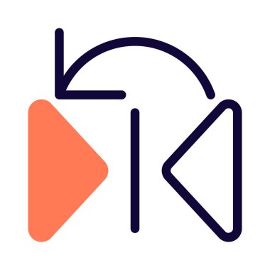 flip horizontal to vertical in left orientation