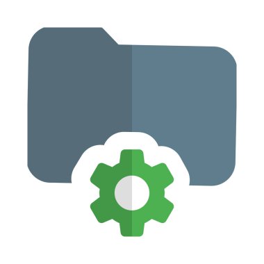 computer file folder customization setting option button