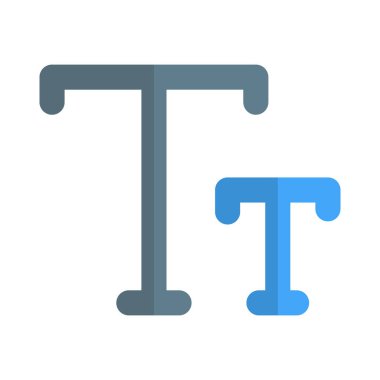 Resize font size in text document application