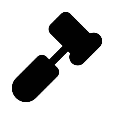 flat face hammer with handle for renovation work