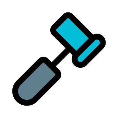 flat face hammer with handle for renovation work