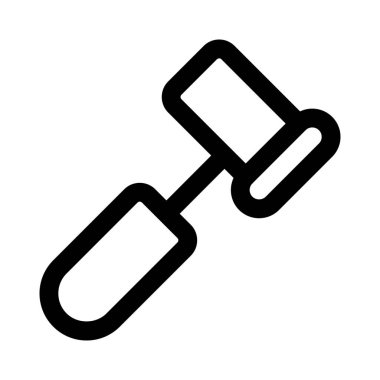 flat face hammer with handle for renovation work