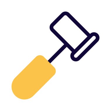 flat face hammer with handle for renovation work