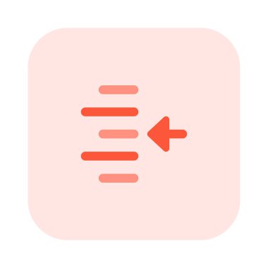 Indent right shift arrow-direction align format increase-margin paragraph