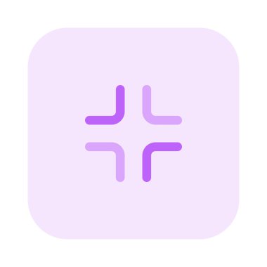 Minimize keep-down reduce button decrease screen-size shrink