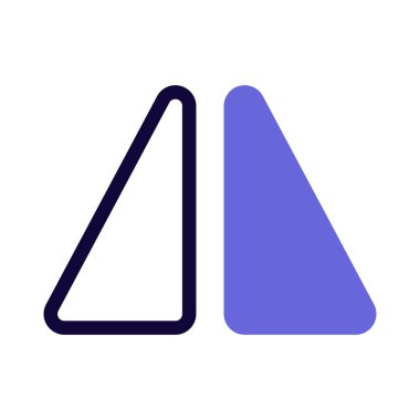 Mirror image of design in two dimensional software