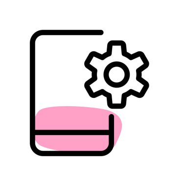 Mobile application internal setting for optimal results