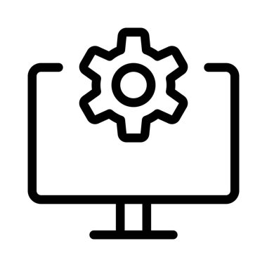 flat monitor adjustment and advance setting feature