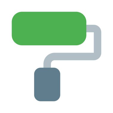 Roller paint brush for velvet finish looks