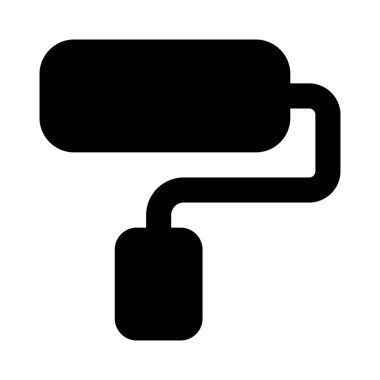 Roller paint brush for velvet finish looks