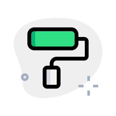 Roller paint brush for velvet finish looks