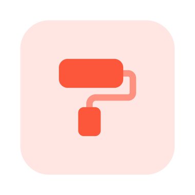 Roller paint brush for velvet finish looks