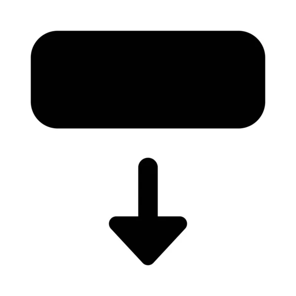Bottom Direction Adjustment Setting Adjust Layout Paragraph Edit Position — Stok Vektör