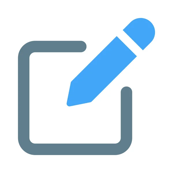 Edit Draft Continue Composing Button Inbox — Image vectorielle