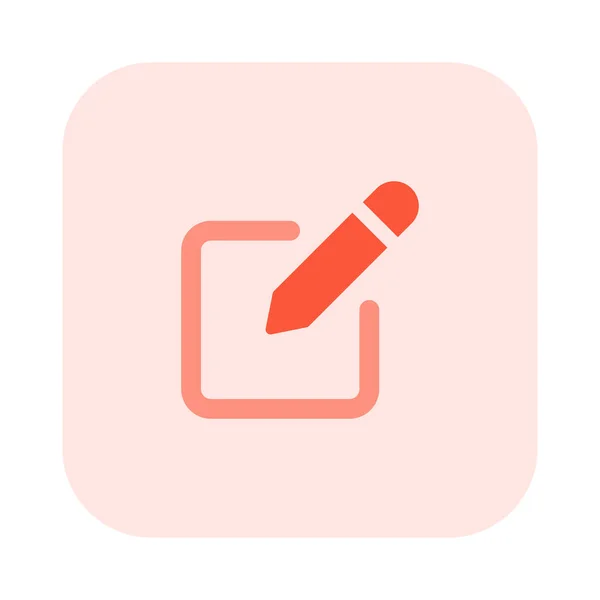 Edit Draft Continue Composing Button Inbox — Image vectorielle