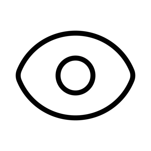 Unhide Eye Symbol Layering Application Control — Stockvektor