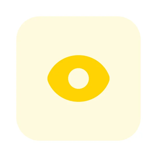 Unhide Eye Symbol Layering Application Control —  Vetores de Stock