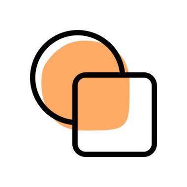 Assorted shape tool selector for designing application