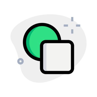 Assorted shape tool selector for designing application