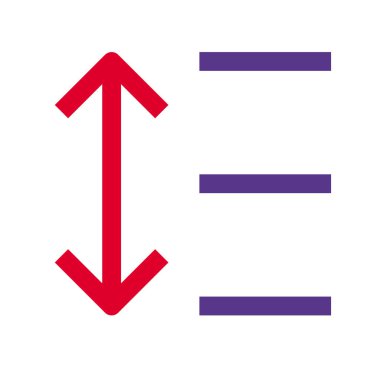 Text line spacing gap document-format alignment tool