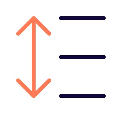 Text line spacing gap document-format alignment tool