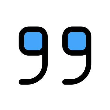 closing inverted quotation bracket mark used to highlight dialogues