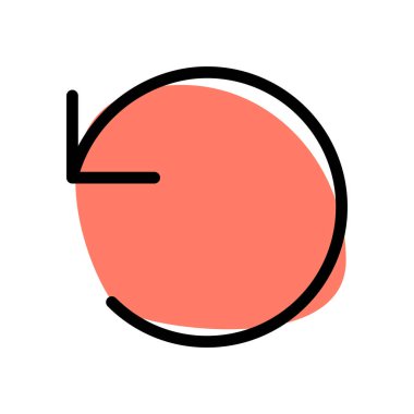 Undo command tool button interface for correction