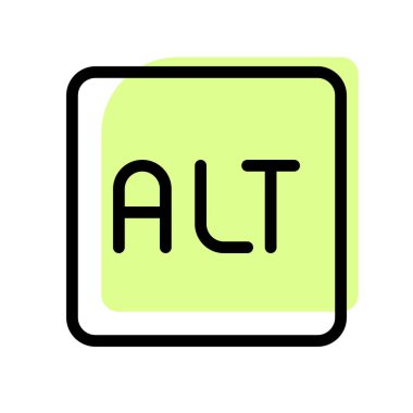 Bilgisayar klavyesi çoklu fonksiyonu için alternatif tuş