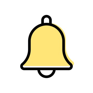 Alarm uyarı çanı simgesi uyarısı işareti