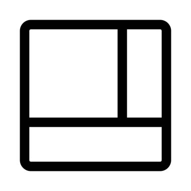 Ekranları bölerek alt çubuk ızgarası