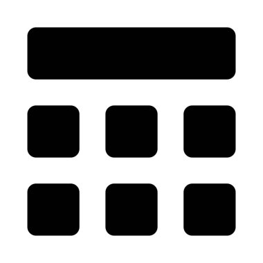 Güvenlik şifresi üst çubuk şablon tasarımı düzeni