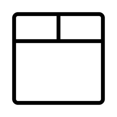 Üst bölümün alt içerik bölümü ızgarası