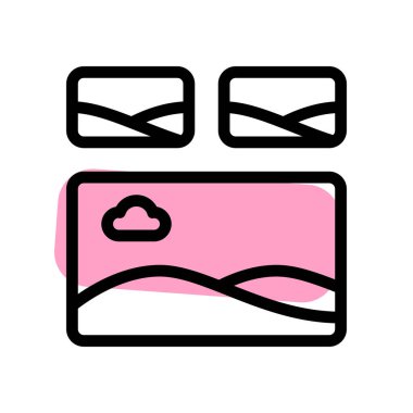 Resimli yakınlaştırılmış yerleşim bölümü