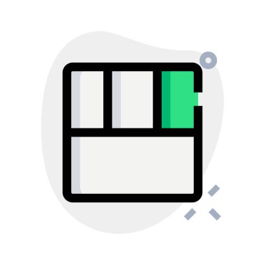 Satır ızgara düzenine sahip alt içerik bölümü