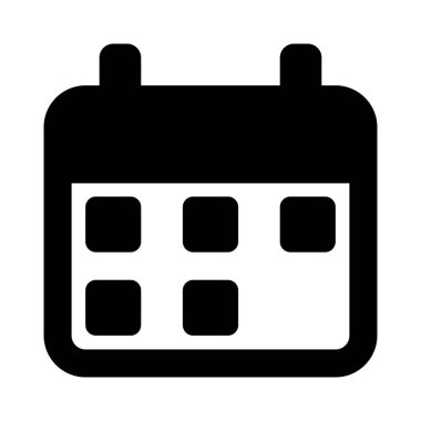 Gelecek gündem için takvim ayı ve tarih planlayıcısı