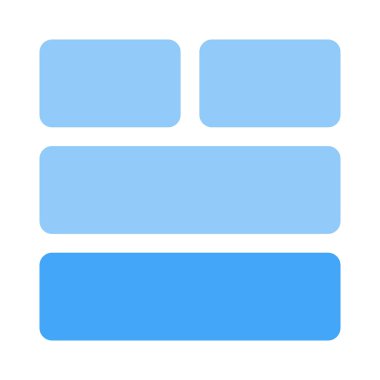 Bölünmüş bölüm düzeni ile çift çubuk alt