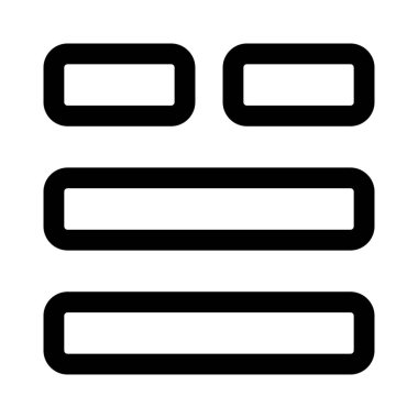 Çift içerikli alt yatay çubuklar ve bölünmüş ekran