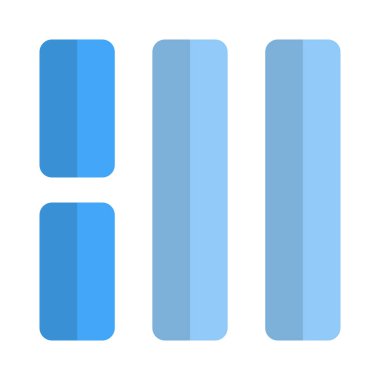 Bölünmüş ekranlı çift sağ kenar verticle çubuğu