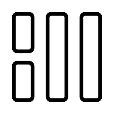 Bölünmüş ekranlı çift sağ kenar verticle çubuğu