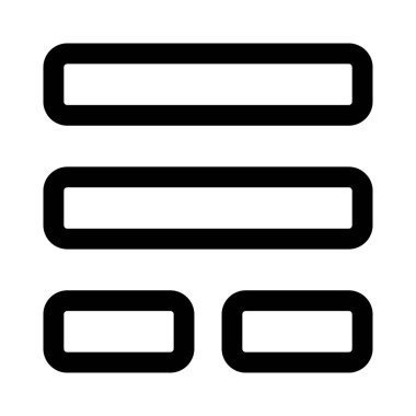 Çift taraflı yatay çubuk ve bölünmüş ekran