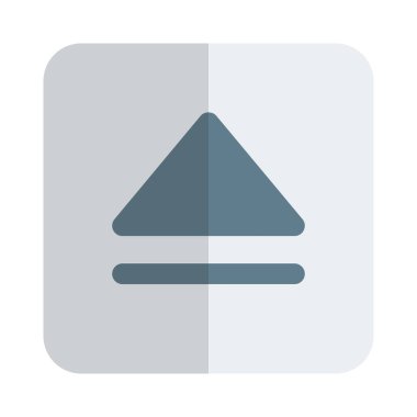 Sürücü düğmesi düzeninde disk atma sembolü