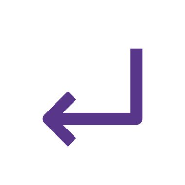 Ok gösterge anahtarı düzenine sahip düğmeyi girin