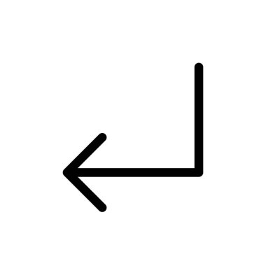 Ok gösterge anahtarı düzenine sahip düğmeyi girin