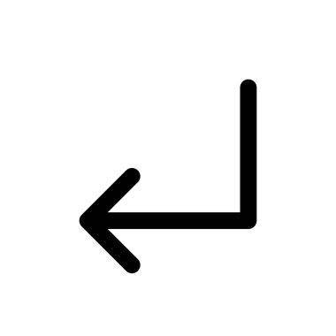 Ok gösterge anahtarı düzenine sahip düğmeyi girin