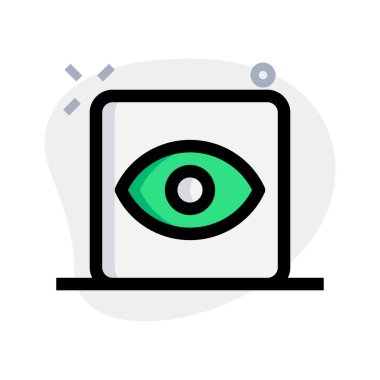 Göz düzeni şablonunu temsil eden fonksiyon sekmesini önizle