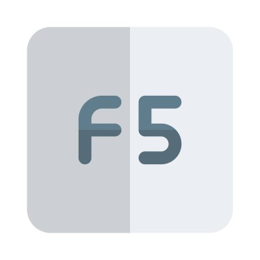 F5, anahtar fonksiyon bilgisayar düzenini tazele