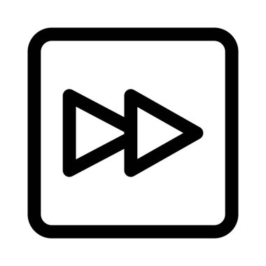 İleri sarma düğmesi olan çokluortam klavye düzeni