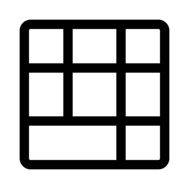 Kare kiremitli içerik çubuğu yerleşimi engeller