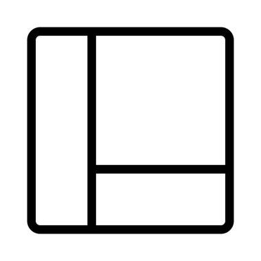 İçerik bölümü fayanslı sol ızgara çubuğu