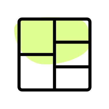 Kare blok birkaç parçaya bölündü